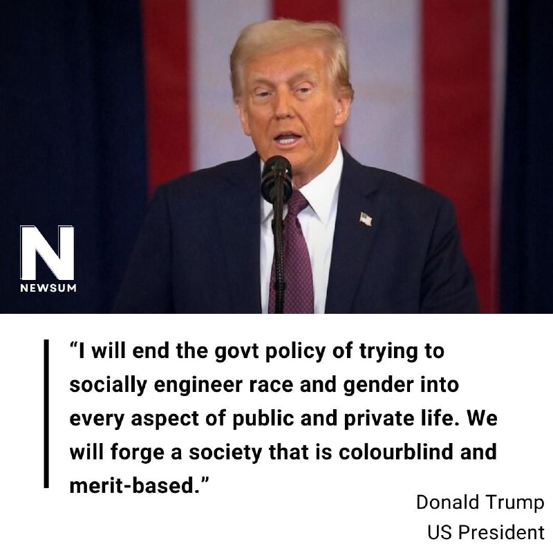The US President made the announcement …