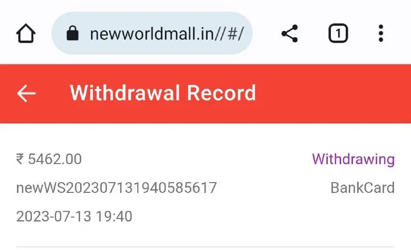 Daily withdrawal proof updated👏👏