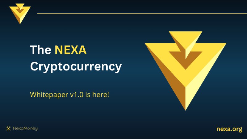 ***?*** Introducing The Nexa Cryptocurrency - …