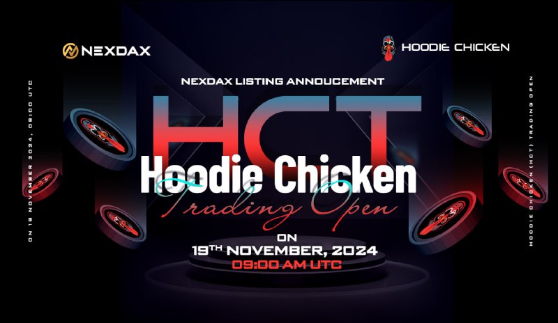 ***📍***NexDAX Listing Announcement - Hoodie Chicken …