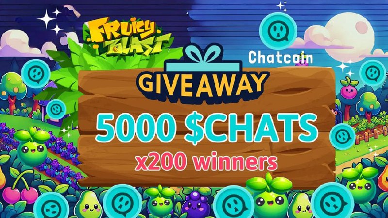 ***👏******👏*** [**#FruicyBlast**](?q=%23FruicyBlast) **and** [**#ChatCoin**](?q=%23ChatCoin) **have teamed …