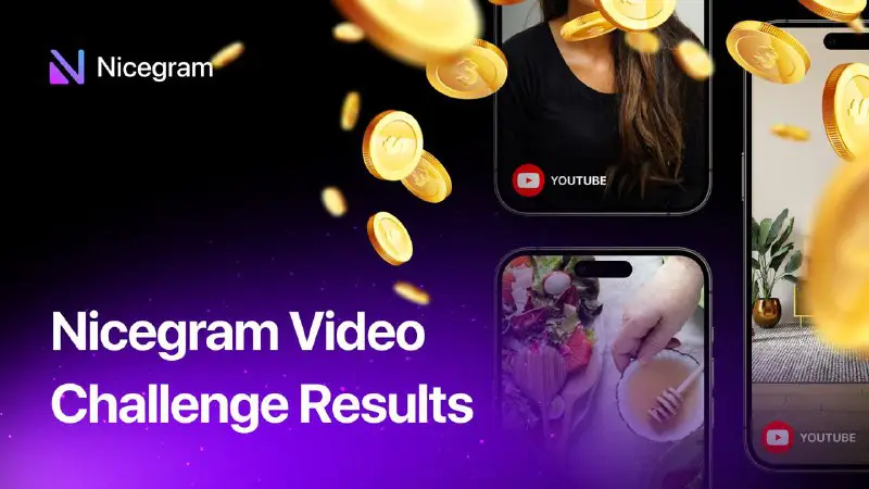 **Nicegram Video Challenge Winners!** ***🎉***