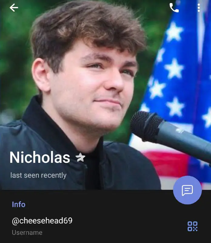 Pedophile Homosexual Nick Fuentes [@cheesehead69](https://t.me/cheesehead69)