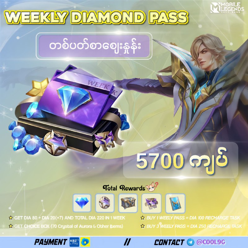 ***❤️******❤️******❤️*** **| Weekly Pass** ***?*** **များကို …