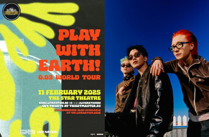 **wave to earth comes to SG*****🎤*** …