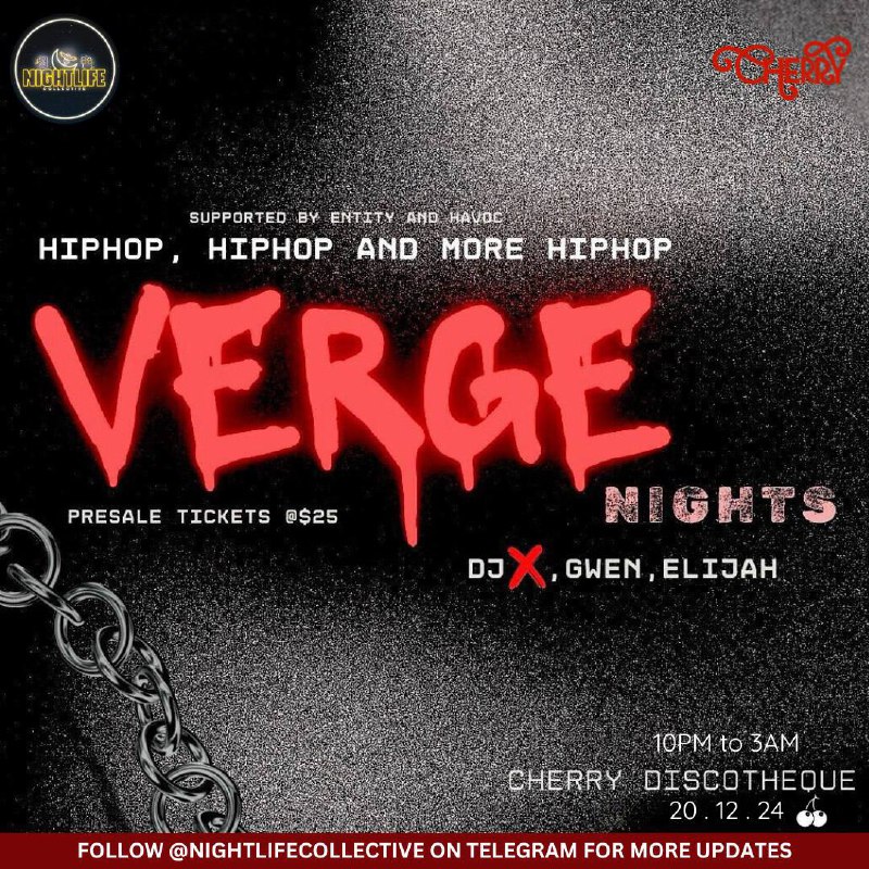 **Verge X Cherry Discotheque**