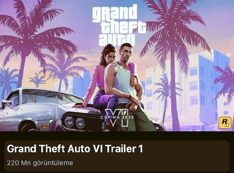 ***🎮*** تریلر GTA6 به 220 میلیون …