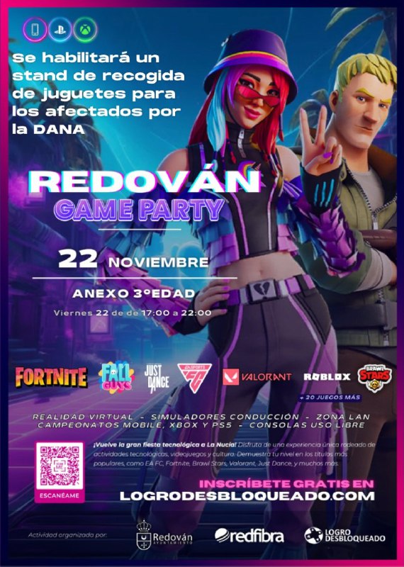 REDOVÁN GAME PARTY