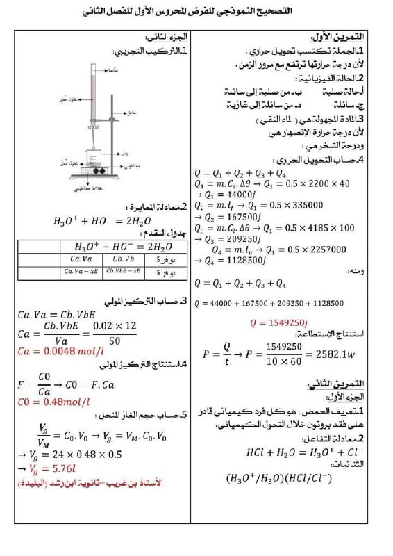 قناة لتلاميذ الثانية ثانوي 🌹