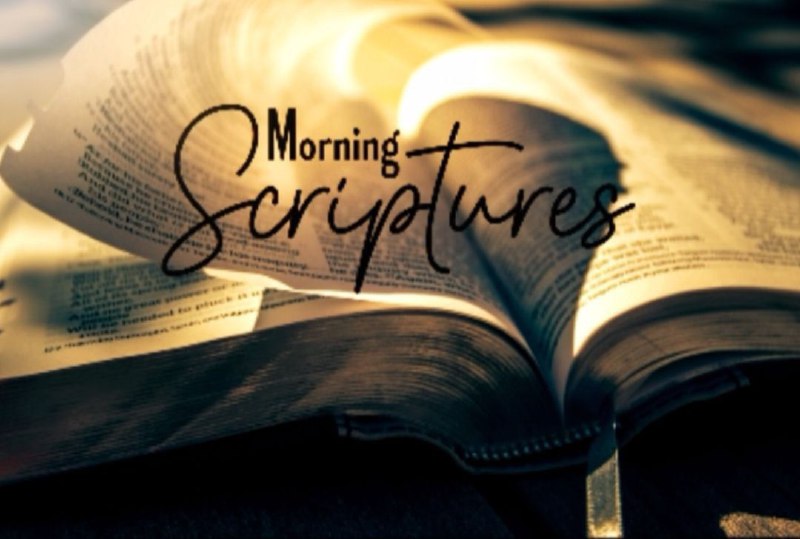 ::: Morning Scriptures :::