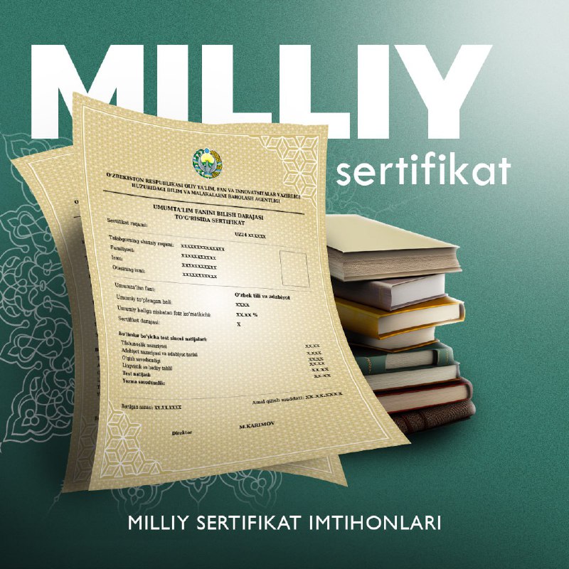 ***🧑‍💻***Umumta`lim fanlaridan milliy test tizimi uchun …