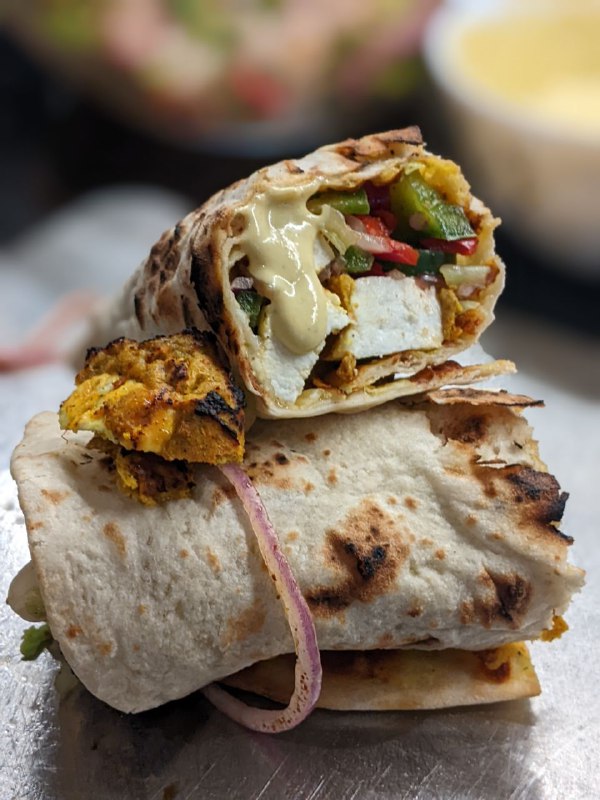 Tldr Paneer tikka roll