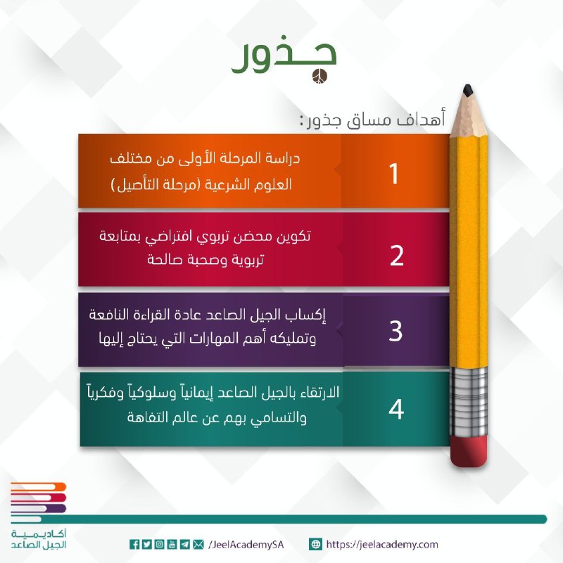 أهداف مساق جذور.