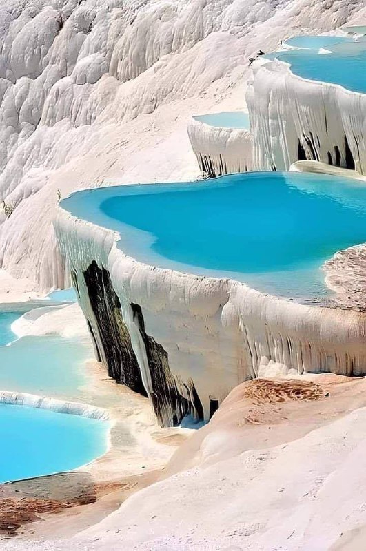 Pamukkale, dikenali sebagai "Istana Kapas":