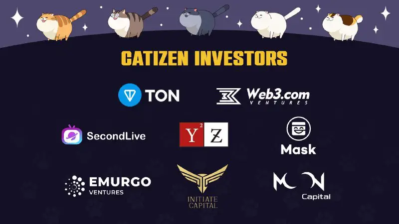 ***🚀*** Catizen Seed Round Funding Successfully …