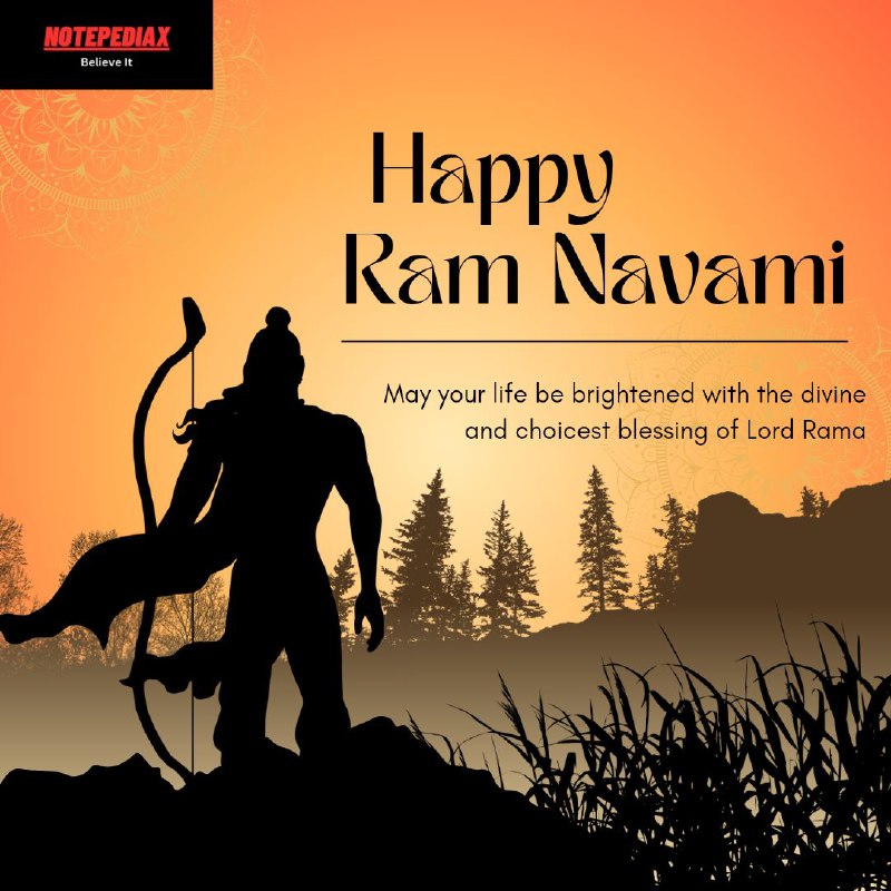"Let the joyous celebrations of Ram …
