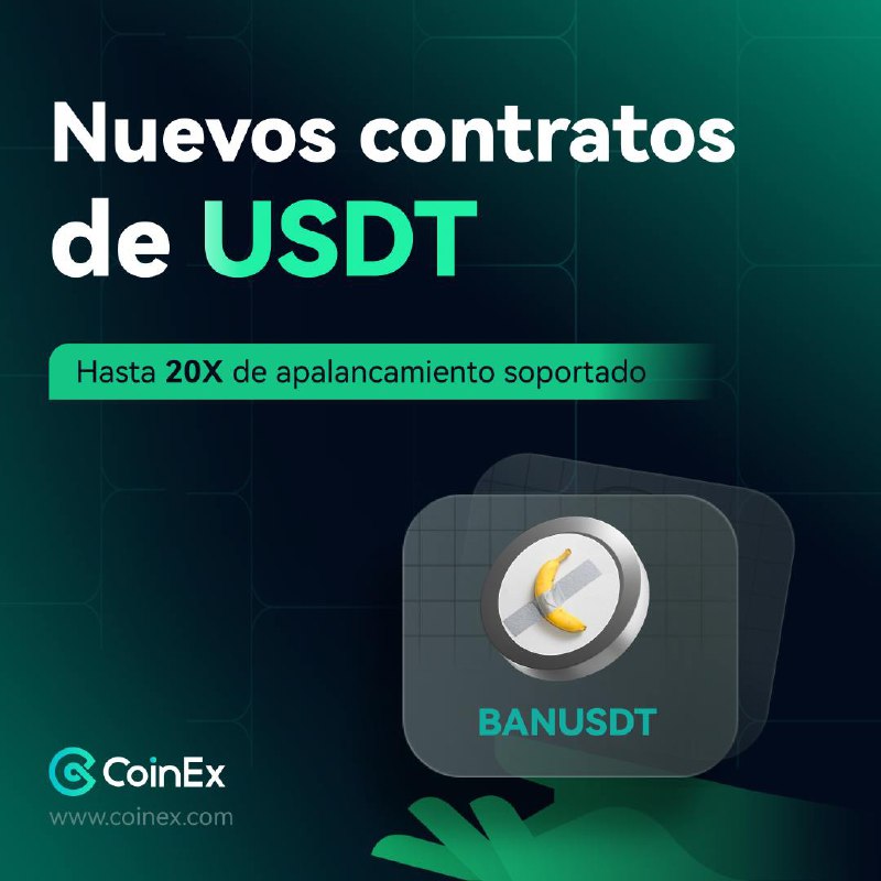 Nuevos contratos lineales, **BANUSDT**!***🚀***