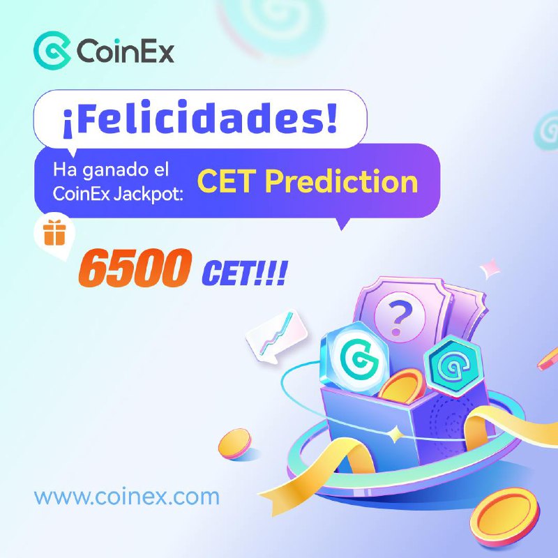 Tenemos ganador en **CoinEx Jackpot: CET …