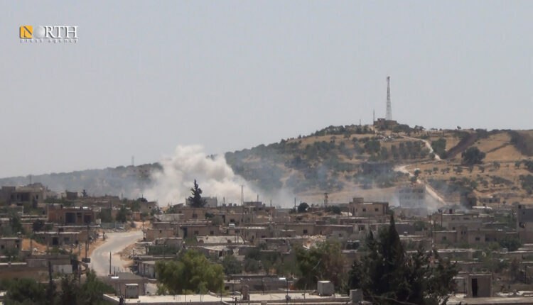 "Heavy clashes between Syrian regime forces …