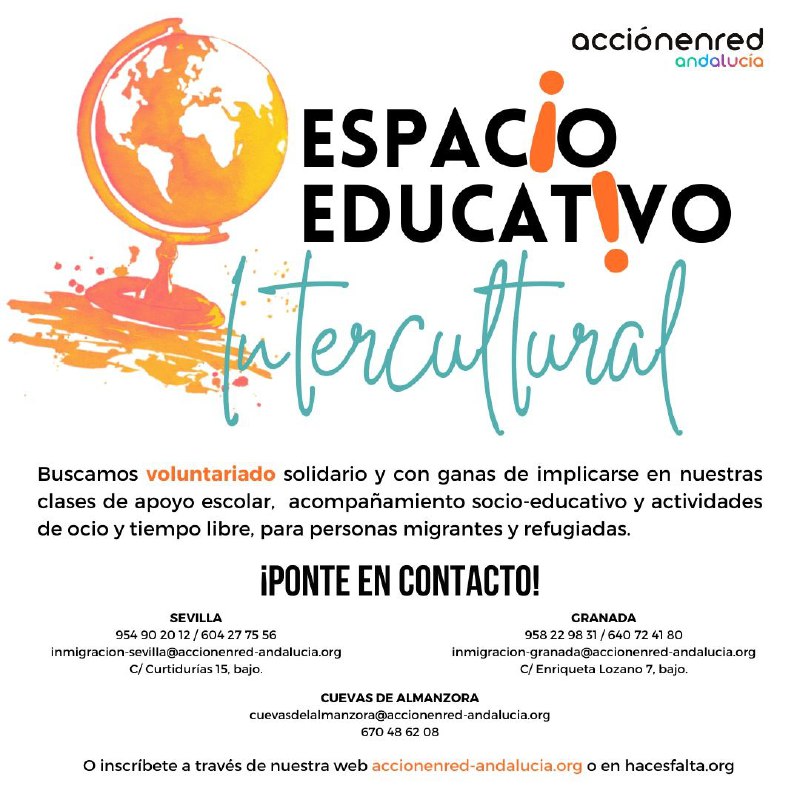 ¿Quieres hacer voluntariado en nuestro Espacio …