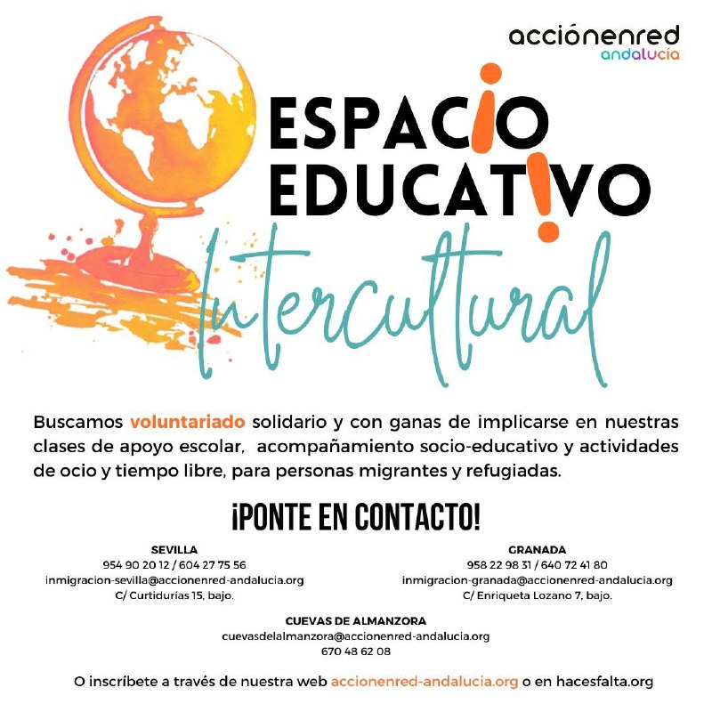 *¿Quieres hacer voluntariado en nuestro Espacio …