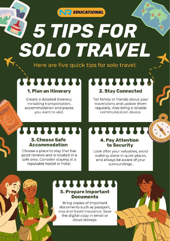 **5 TIPS FOR SOLO TRAVEL**