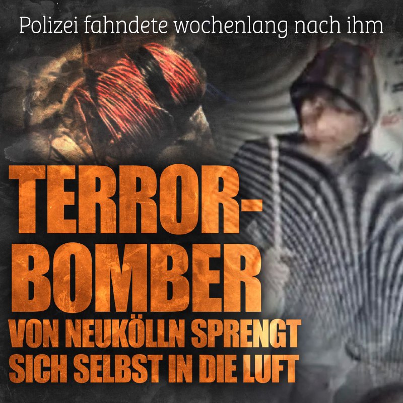 **Polizei fahndete wochenlang nach ihm: Terror-Bomber …