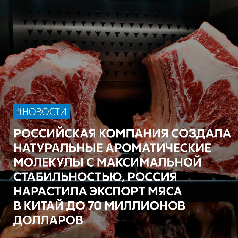 ***🥩***Российская компания [создала](https://sfera.fm/news/ingredienty/rossiiskaya-kompaniya-sozdala-naturalnye-aromaticheskie-molekuly-s-maksimalnoi-stabilnostyu) натуральные ароматические молекулы …