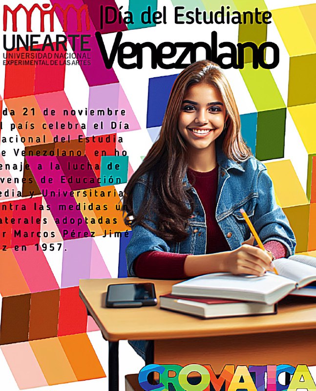 [#OrgullosamenteEstudianteVenezolano](?q=%23OrgullosamenteEstudianteVenezolano) Post\_motiv:Dia\_del\_estudiante\_Venezolano\_2024 texto incluído: (con información …