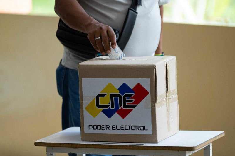 CNE: “87% de las mesas electorales …