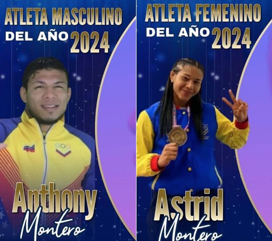 Anthony y Astrid Montero, Atletas del …