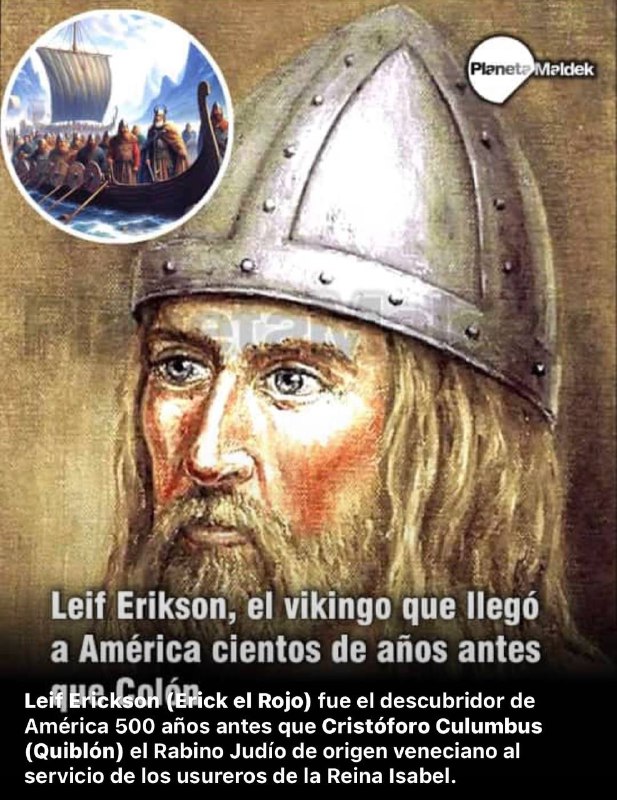 **“Leif Eriksson, el vikingo que llegó …