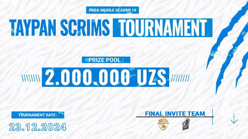 ***✍️***TAYPAN SCRIMS TOURNAMENT S19***✍️***