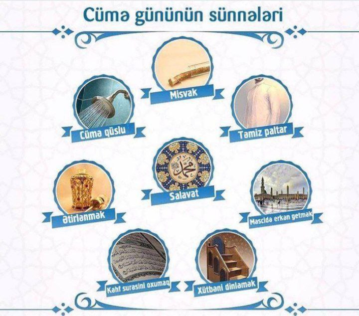 Cümə günü sünnətləri.***✨***