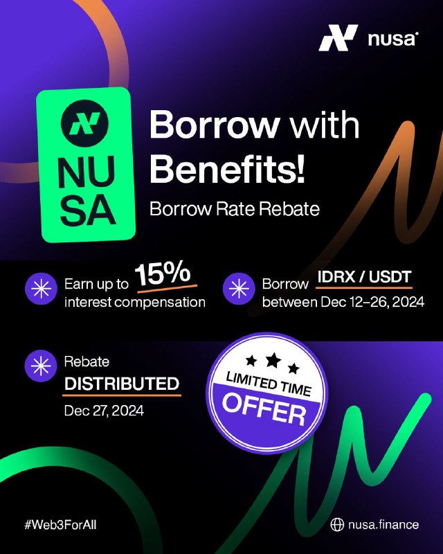 *****📢*** Borrow with Benefits!**