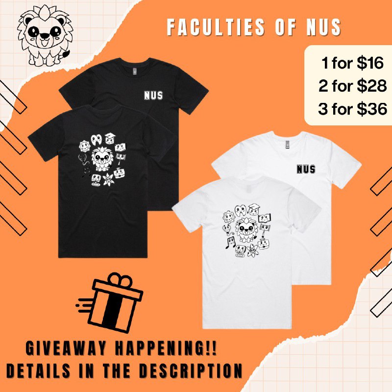 NUS Shirt Sales