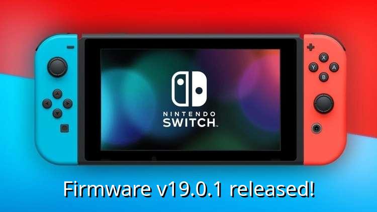 Nintendo Switch OFW release v19.0.1 - …