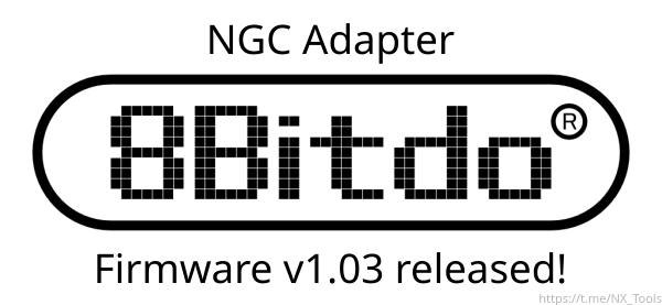 8Bitdo NGC Adapter v1.03 - Firmware