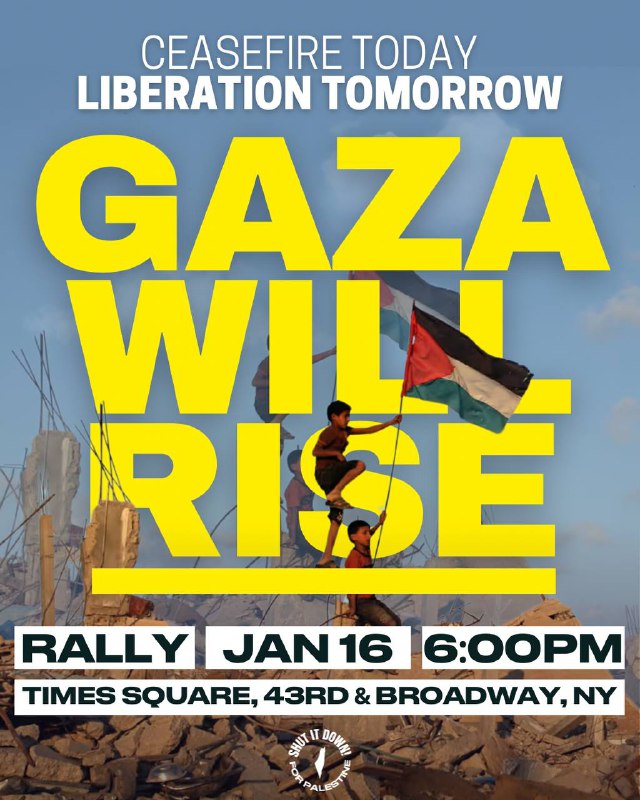 GAZA WILL RISE: After 465 days …