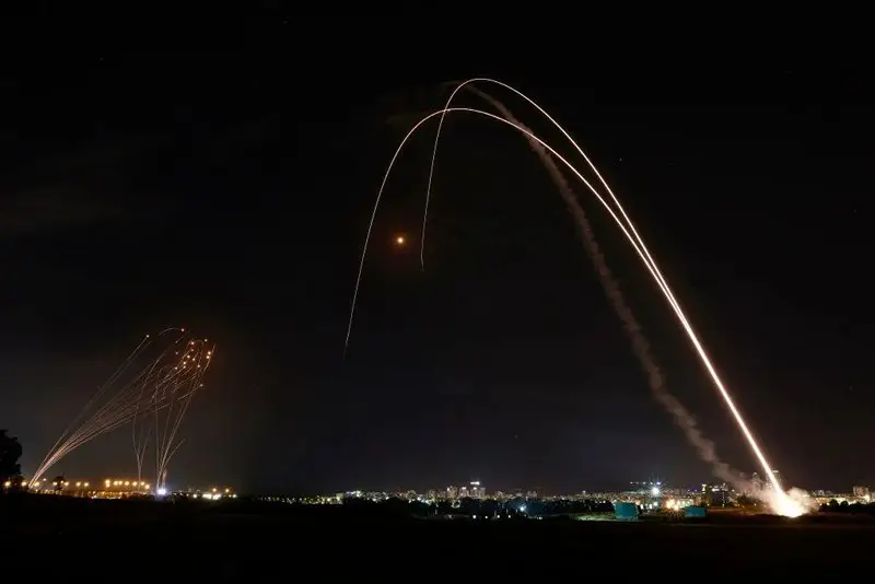 **Dozens Of Rockets Launched Into Israel As Passover Begins**