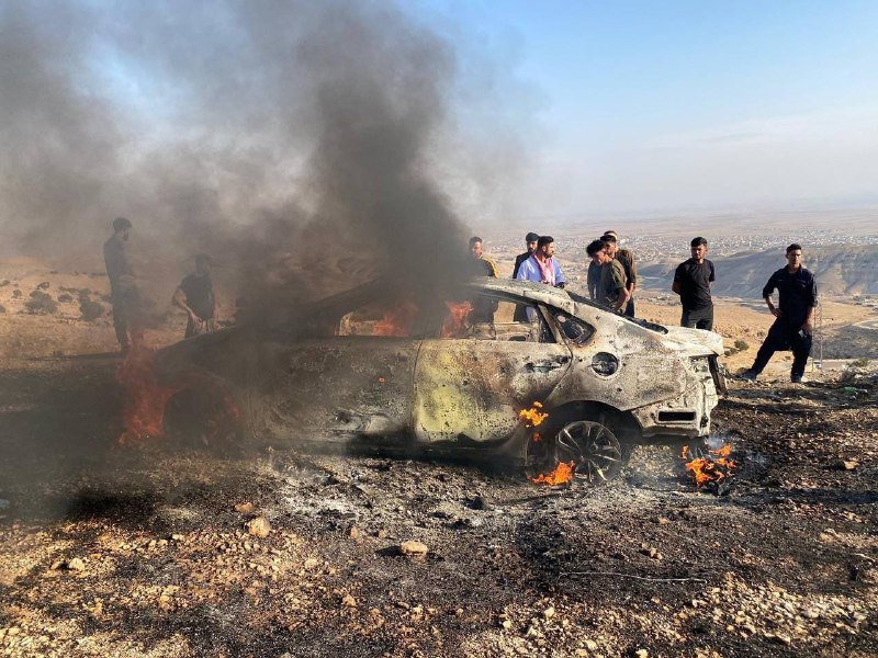 Un avión no tripulado turco hizo …