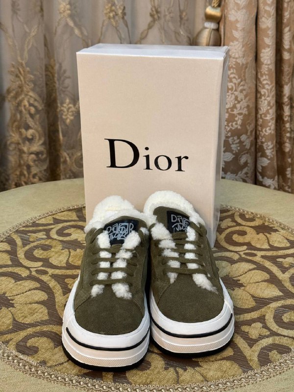 **Утепленные кроссовки- кеды DIOR** ***👟***