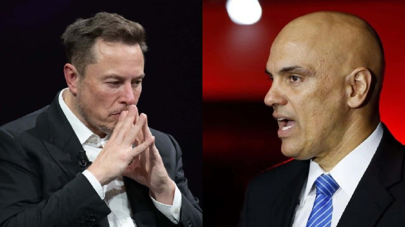 Moraes aumenta multa contra X, de Elon Musk