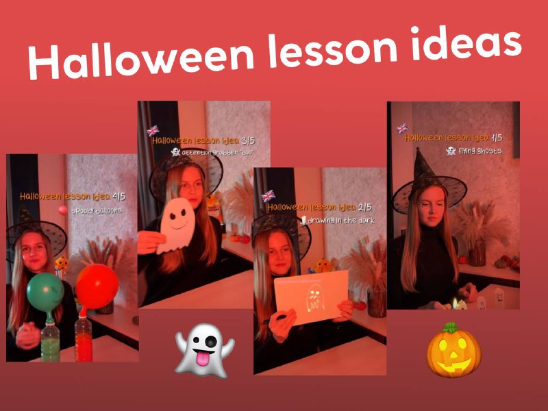 **Halloween lesson ideas!**