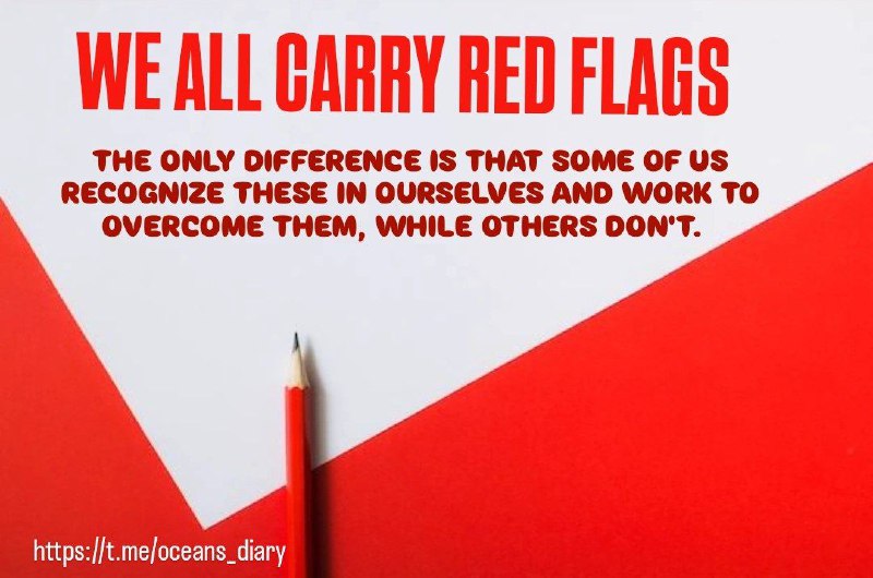 A red flag is a red …