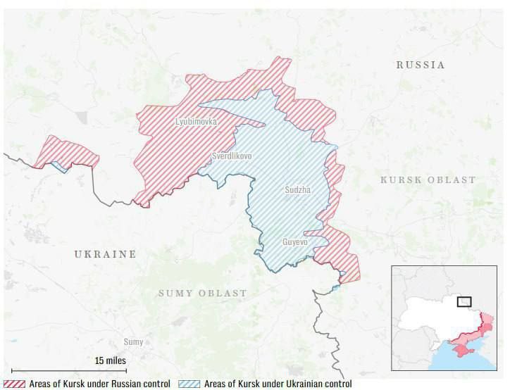 **путін наказав повернути під контроль Курщину …