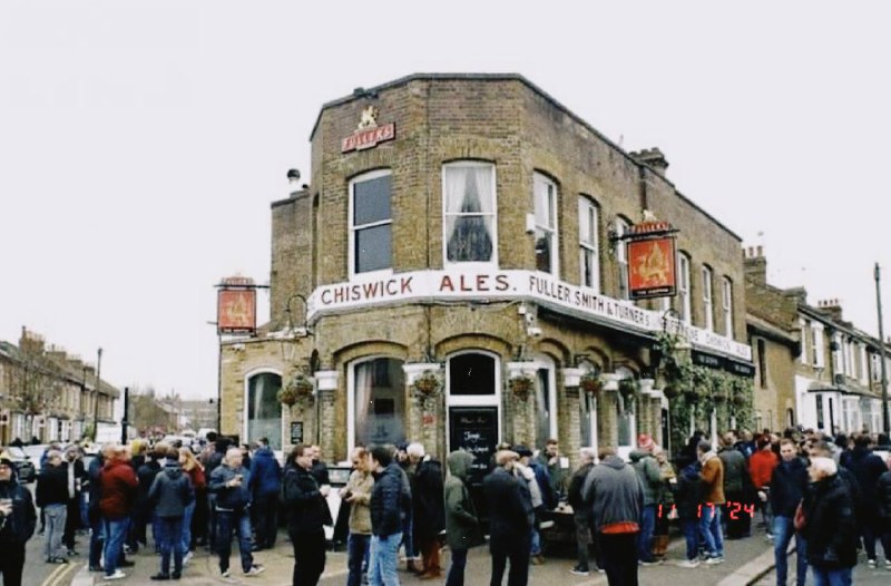 The Griffin Pub on Brook Road …