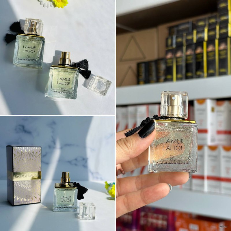 «لالیک لامور» از عطرهای گل‌فام و …