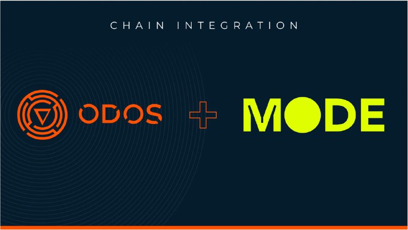 ***👀***[@odosprotocol](https://t.me/odosprotocol) is now supporting MODE Network