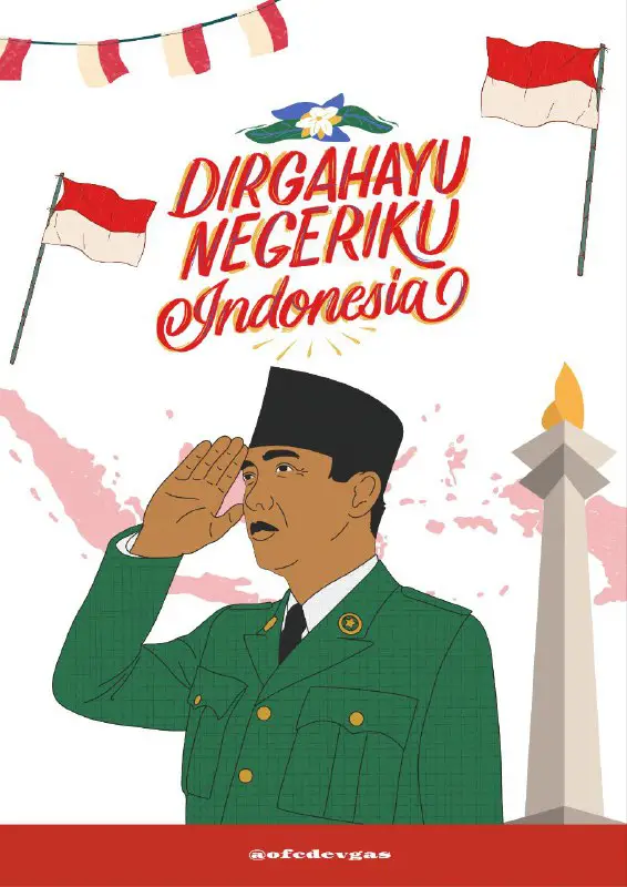 Selamat Hari Kemerdekaan Indonesia ke-77. Sekali …